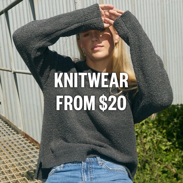 Knitwear From $20