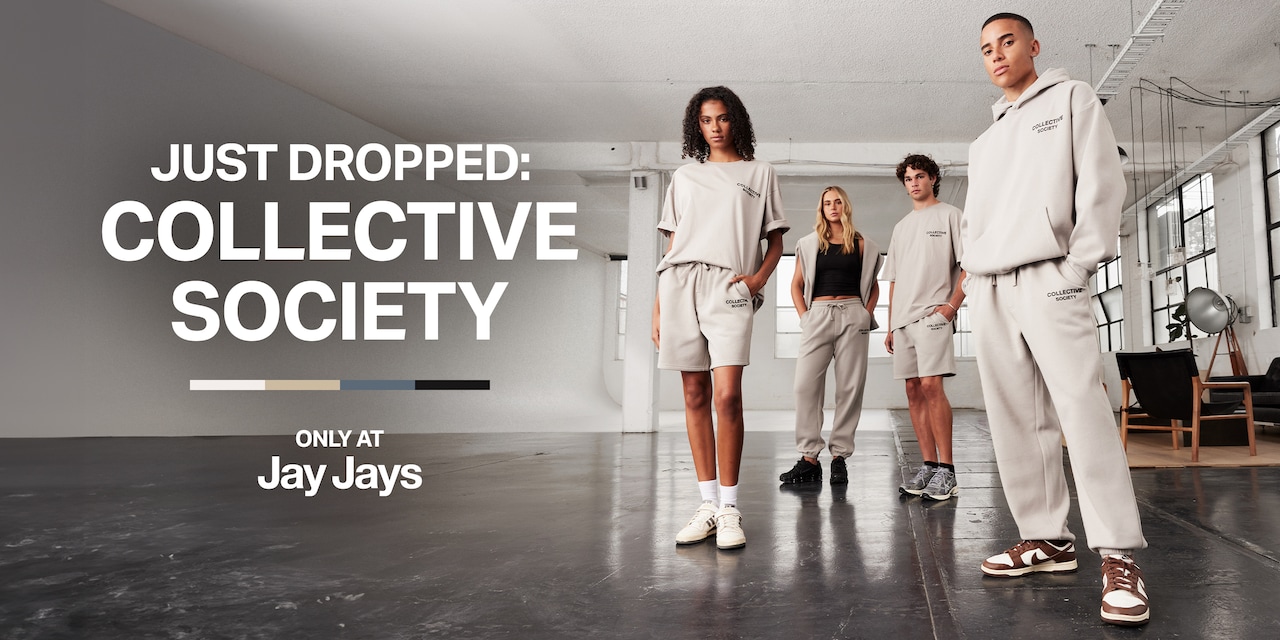Just Dropped: Collective Society. Only at Jay Jays