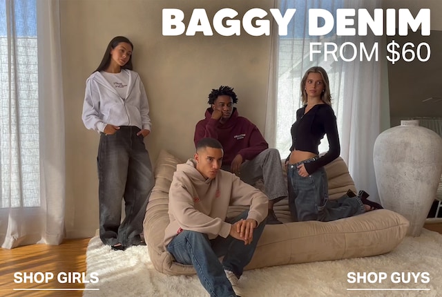 Baggy Denim from $60