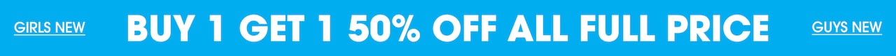 Buy 1 Get 1 50% Off All Full Price
