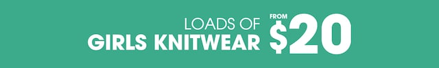 Loads Of Girls Knitwear From $20