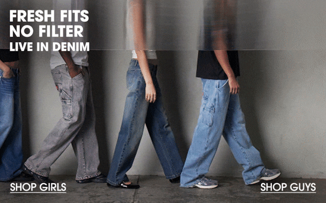 Fresh Fits No Filter. Live In Denim