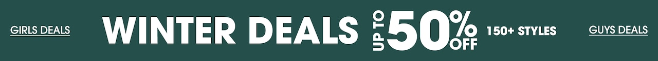 Winter Deals. Up To 50% Off