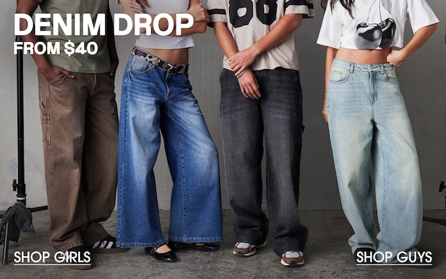 Denim Drop from $40