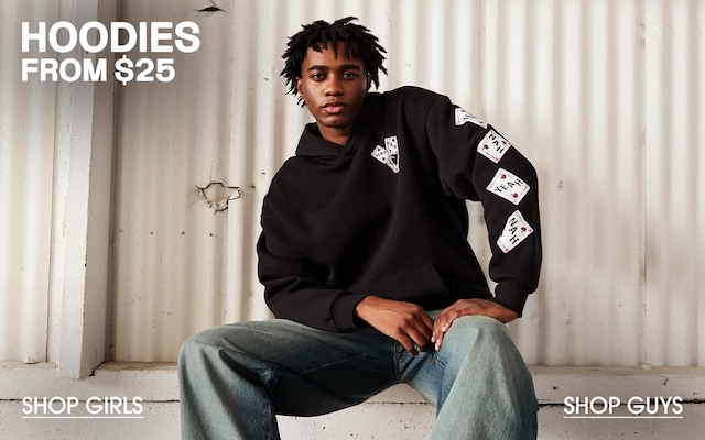 Hoodies from $25