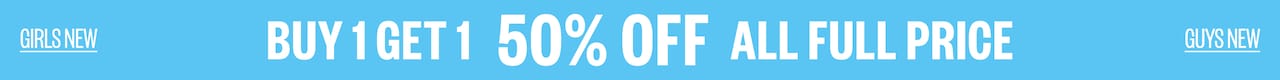 Buy 1 Get 1 50% Off All Full Price