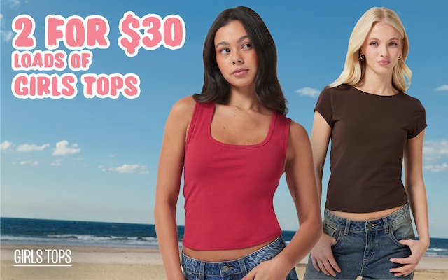 2 For $30 Loads Of Girls Tops