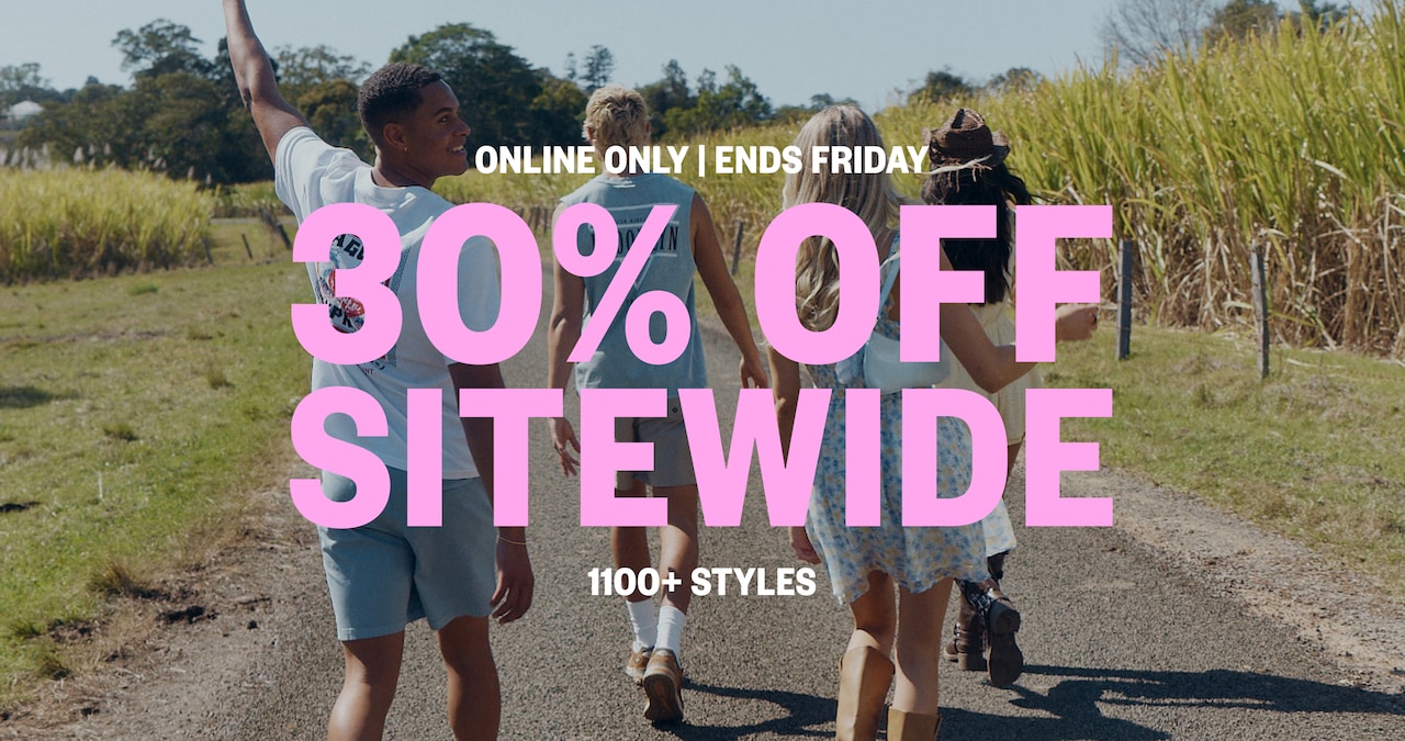 30% Off Sitewide