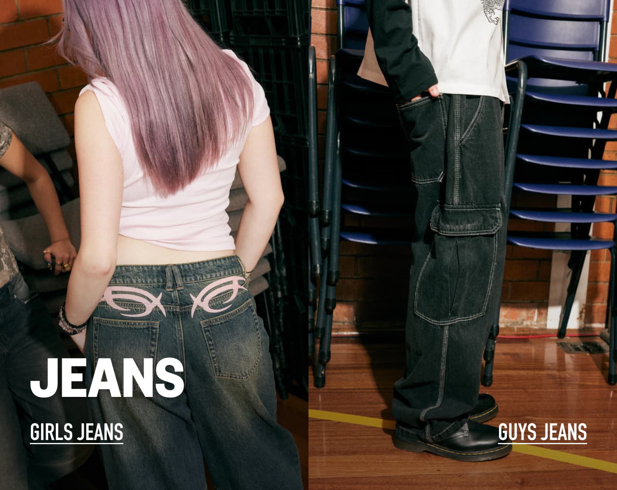 Jeans. Girls Jeans. Guys Jeans