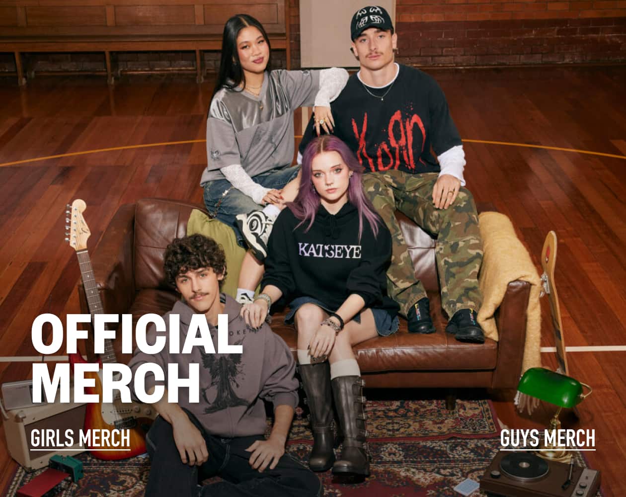 Official Merch. Girls Merch. Guys Merch