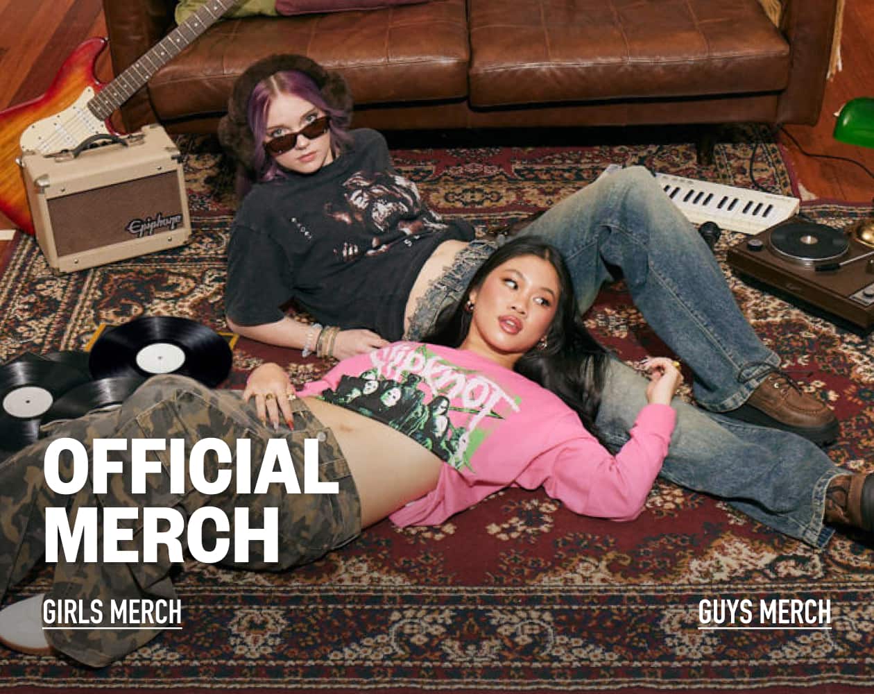 Official Merch. Girls Merch. Guys Merch