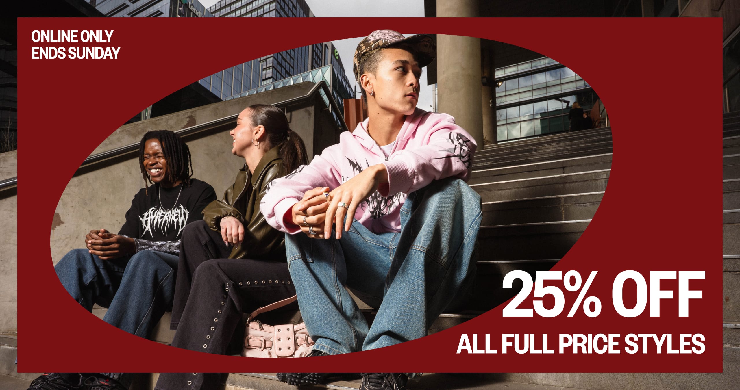 25% Off All Full Price Styles