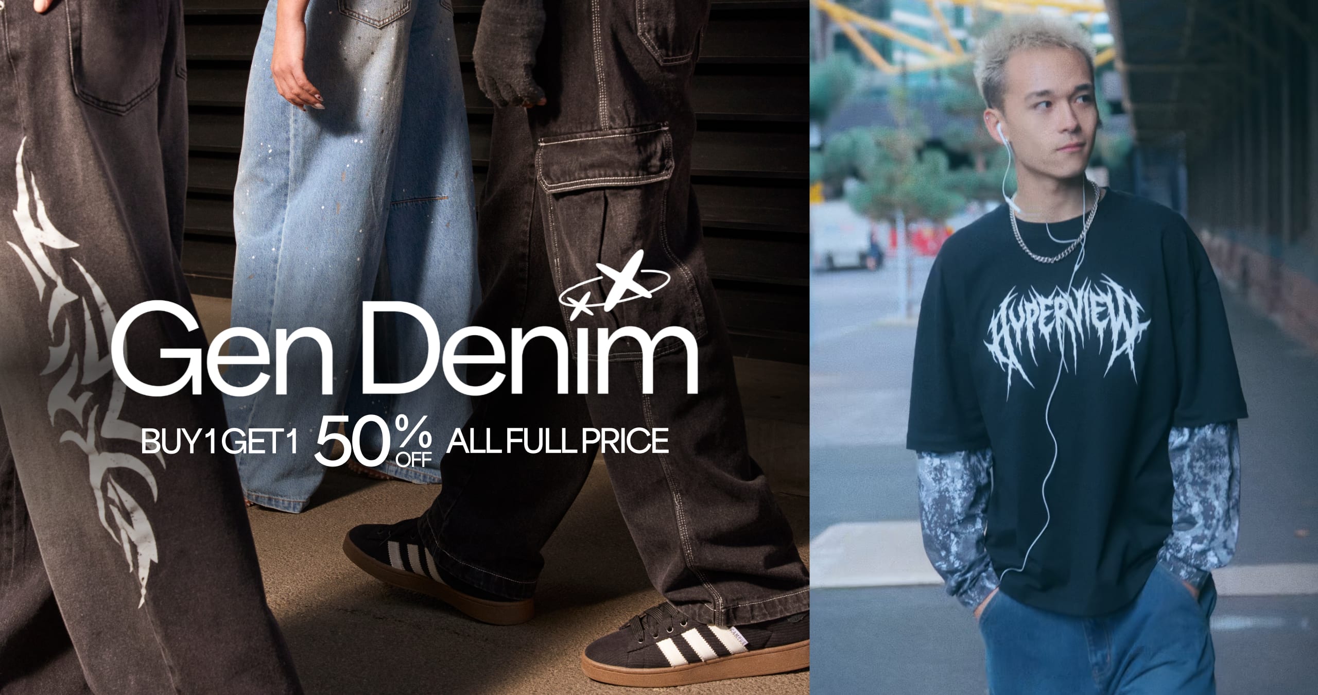 Gen Denim. Buy 1 Get 1 50% Off All Full Price