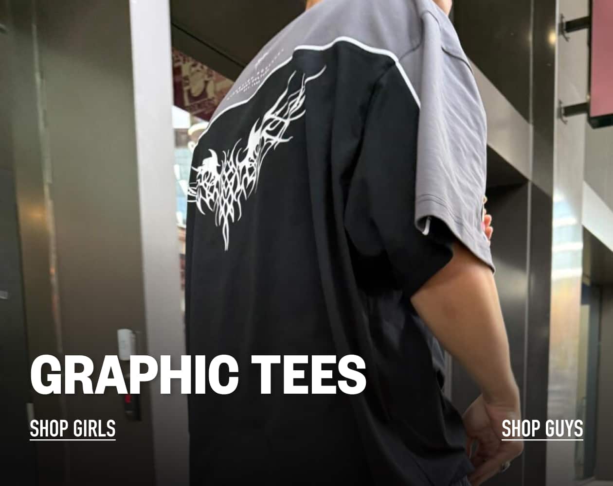 Graphic Tees. Shop Girls. Shop Guys