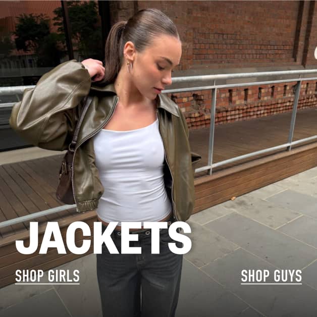 Jackets. Shop Girls. Shop Guys