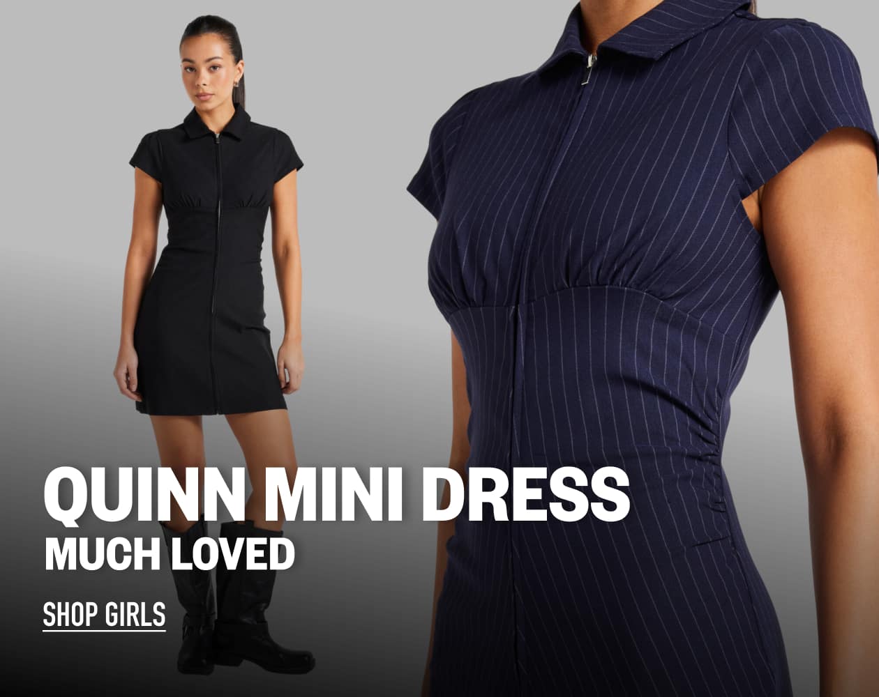 Quinn Mini Dress. Much Loved. Shop Girls