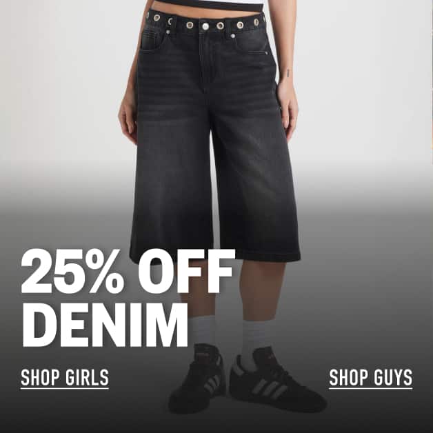 25% Off Denim. Shop Now.