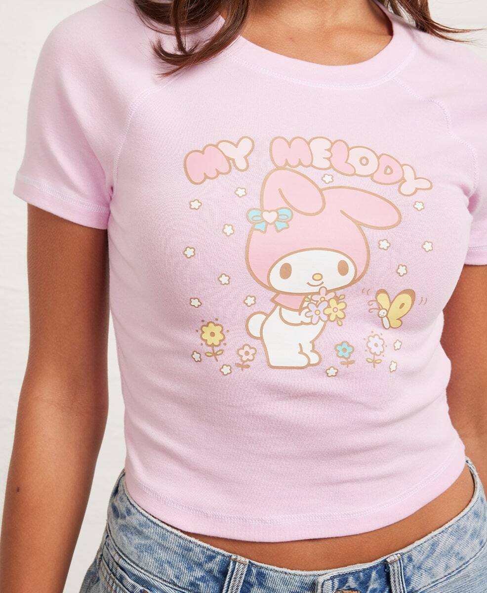 My Melody Baby Raglan