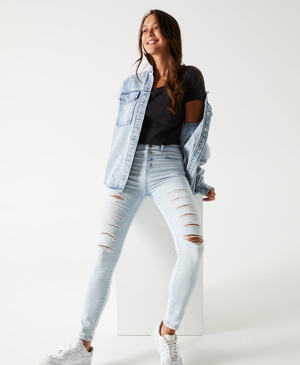 High Rise Skinny Jean