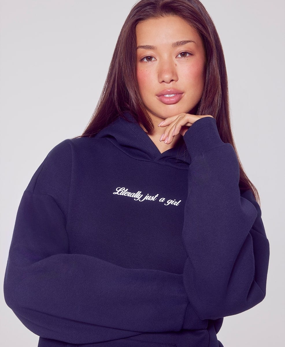 Slogan Oversized Hoodie