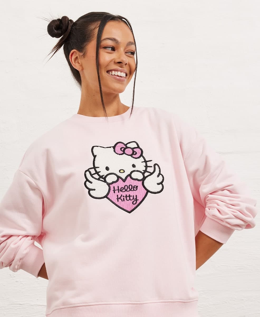 Hello Kitty Angel Crew Hoodie