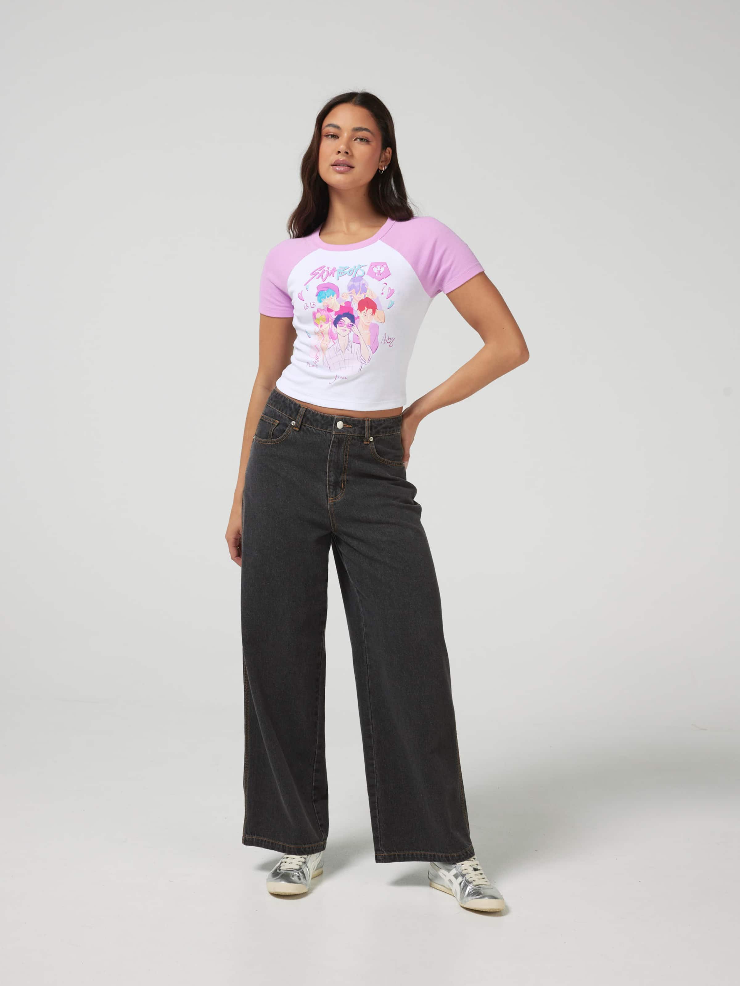 Kpop Demon Hunters Saja Boys Baby Raglan