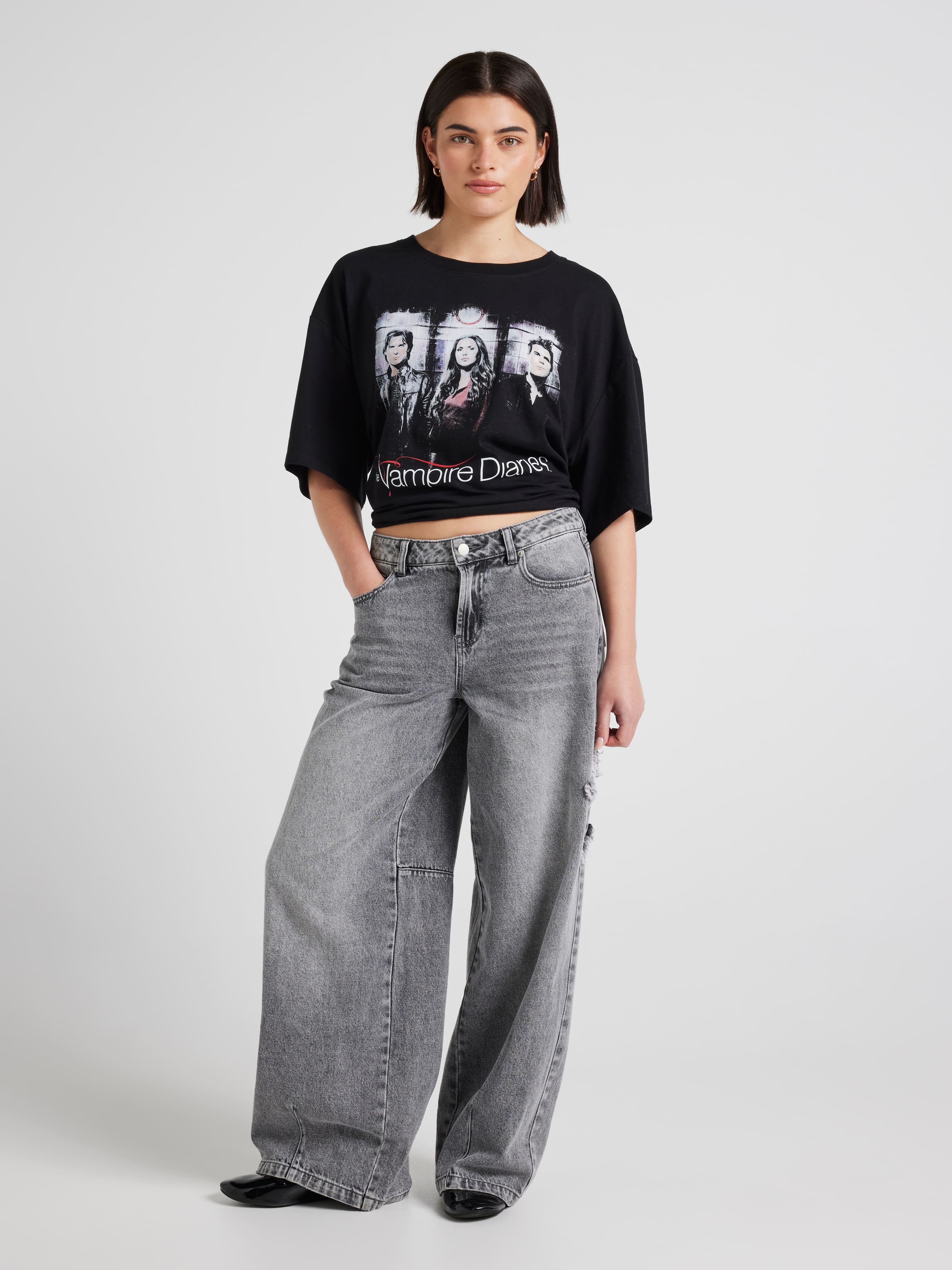 Vampire Diaries Tint Oversized Tee