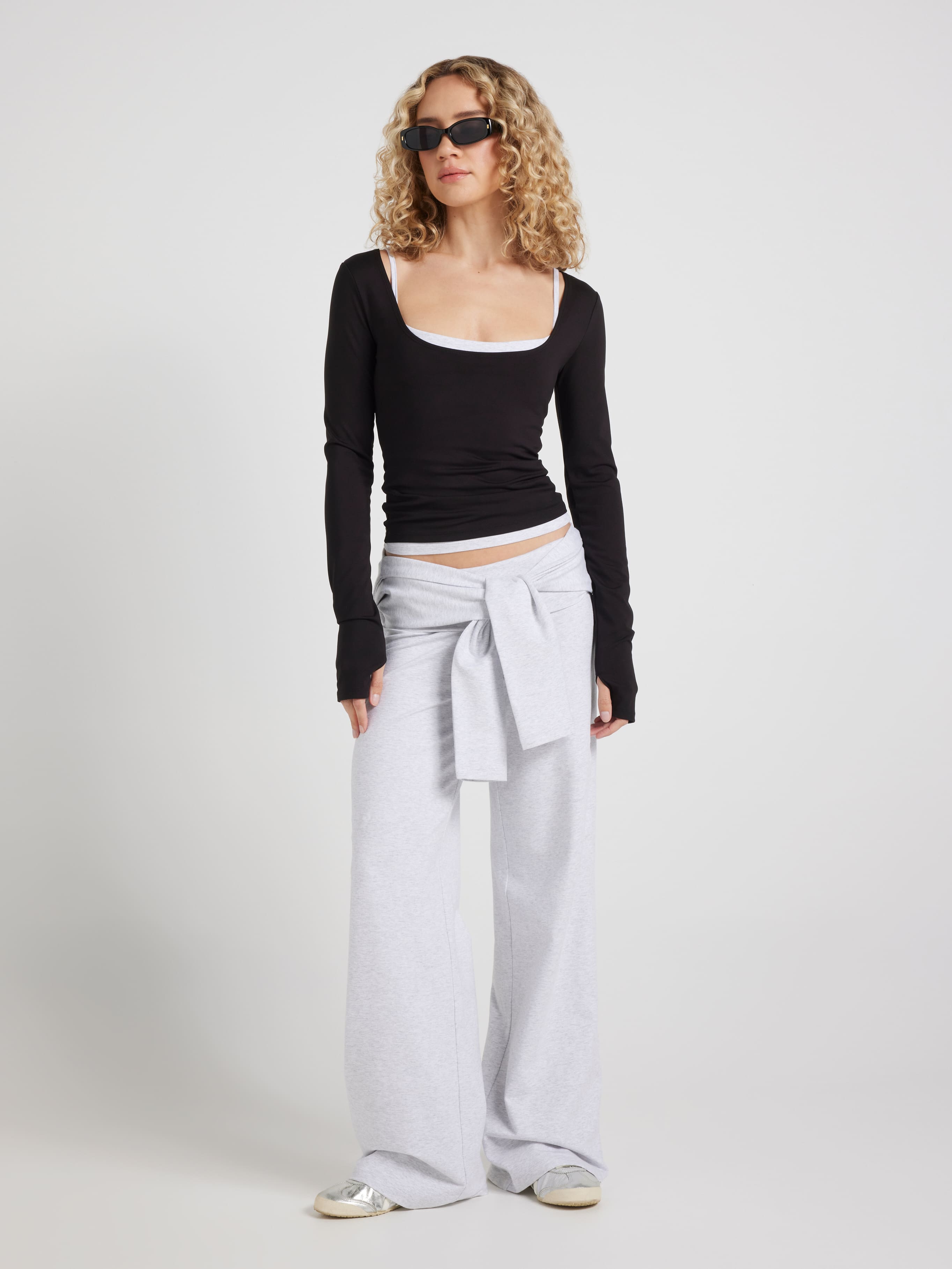 Lounge Layering Long Sleeve Top