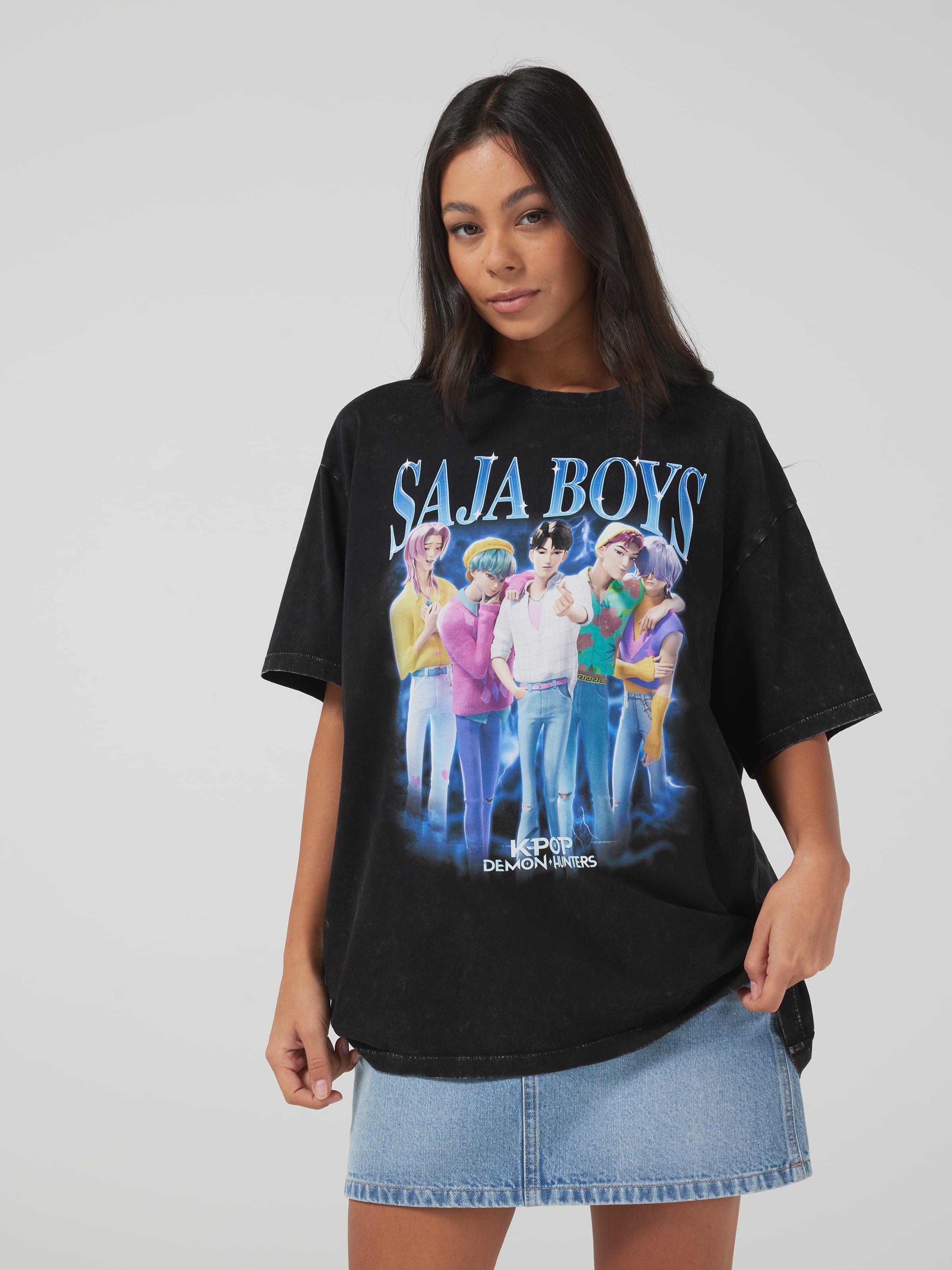 Kpop Saja Boys Oversized Tee