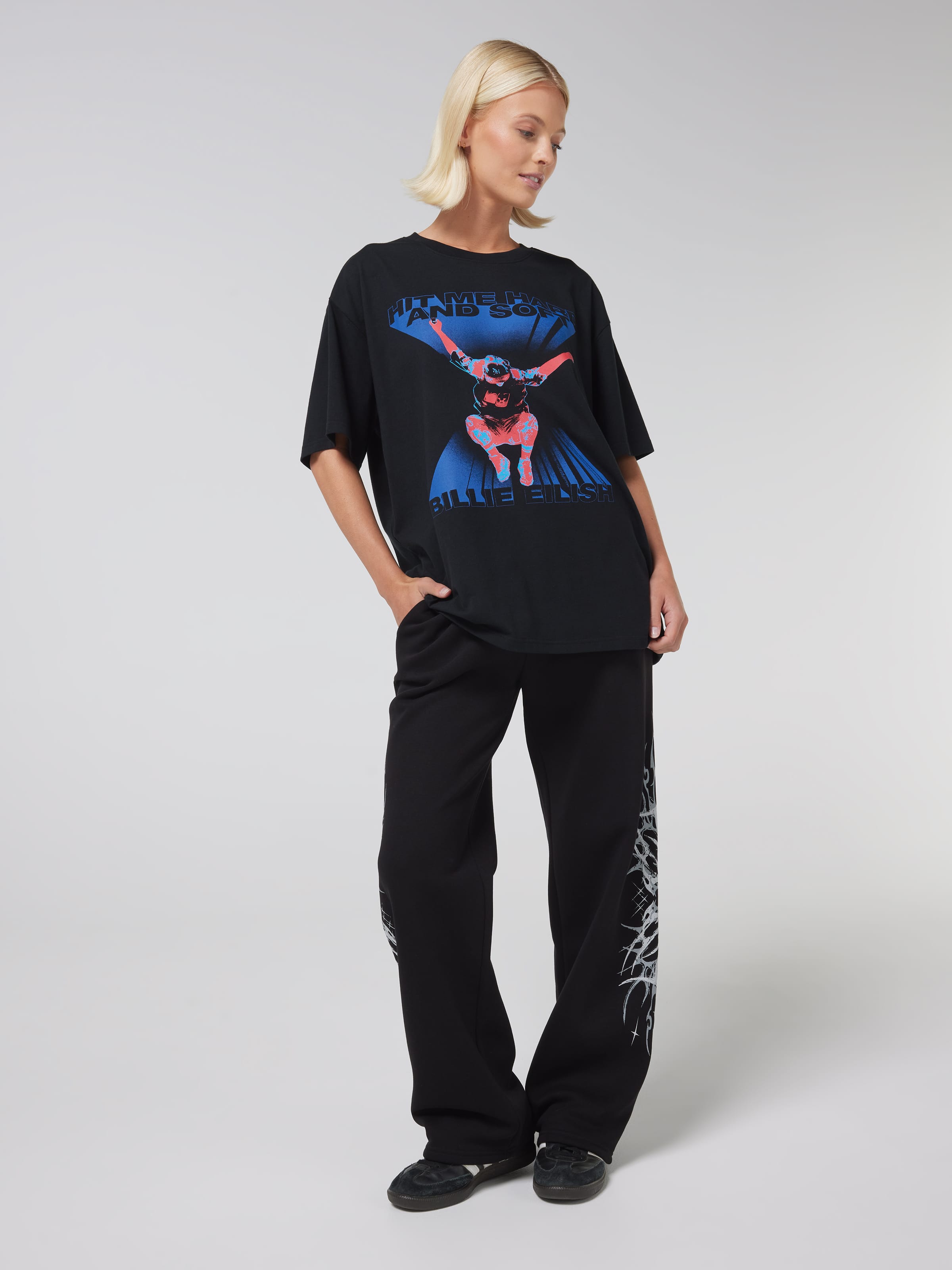 Music Billie Movie Oversized Tee