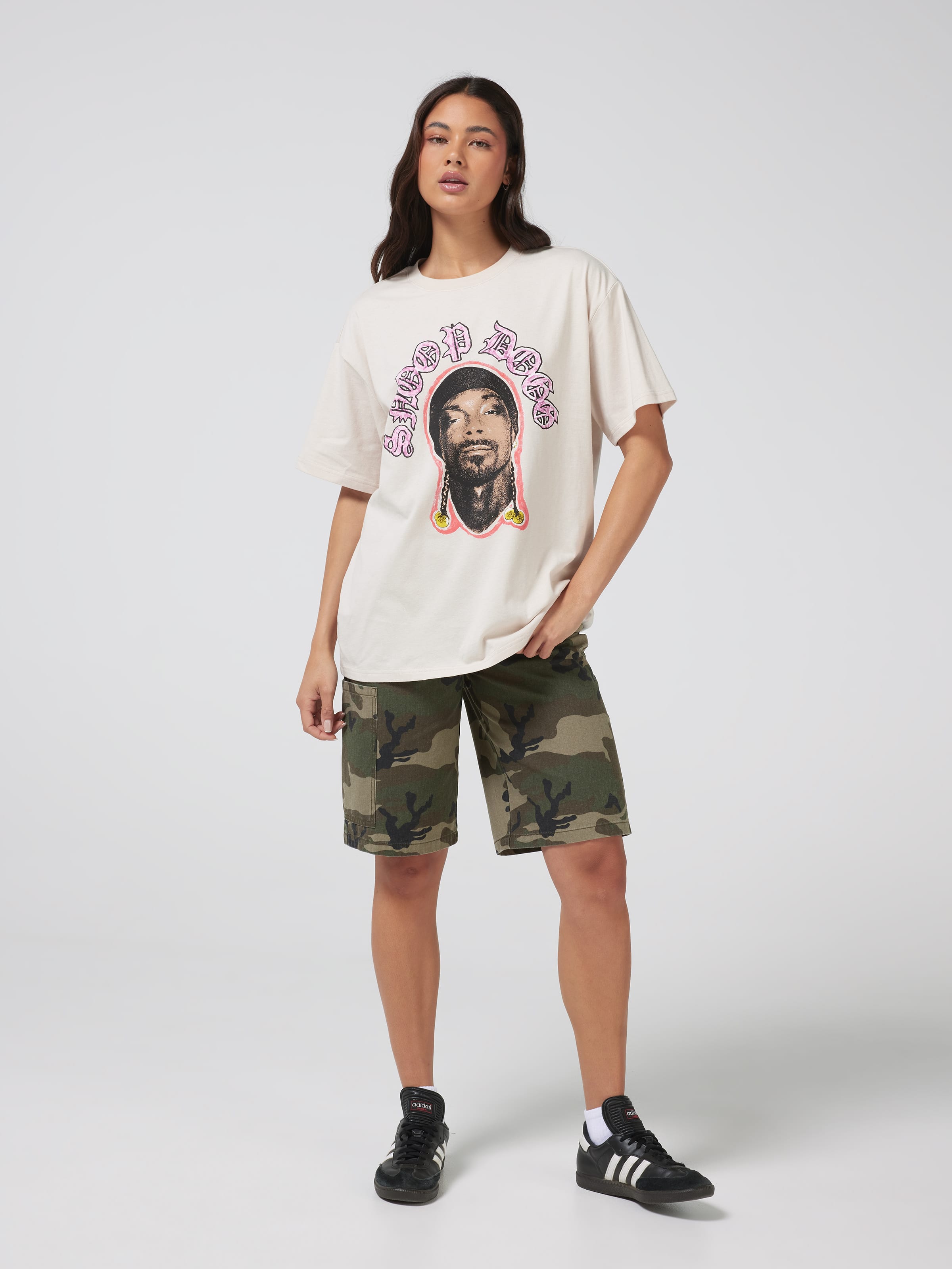 Music Snoop Dogg Logo Oversized Tee
