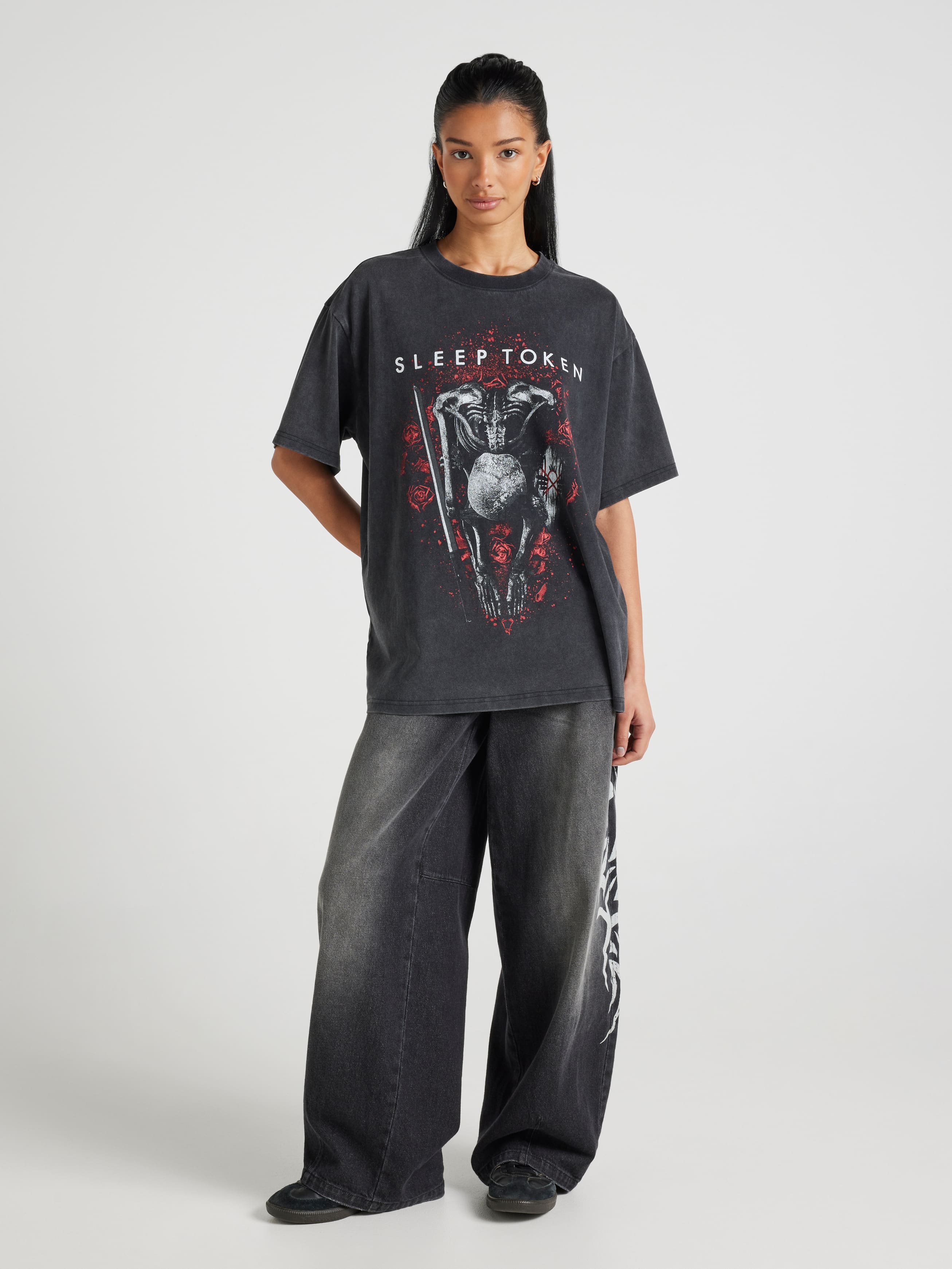 Music Sleeptokn Skltn Oversized Tee