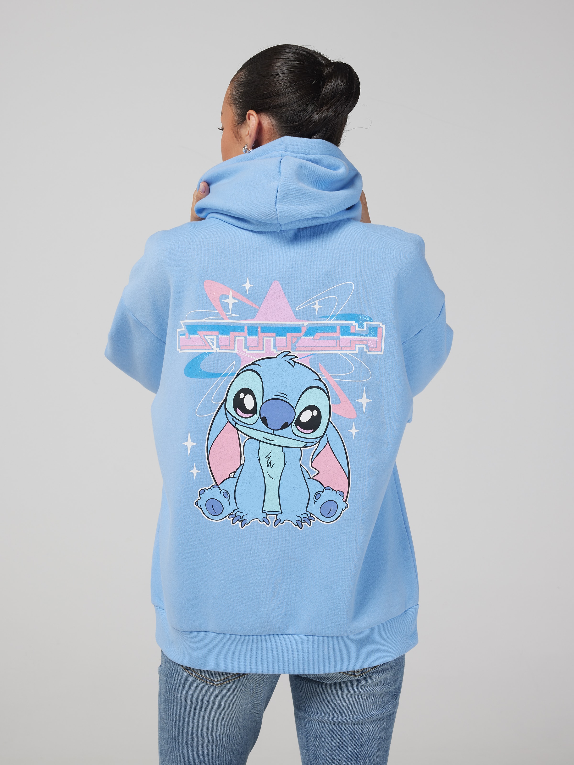 Long Sleeve Star Oversized Hoodie
