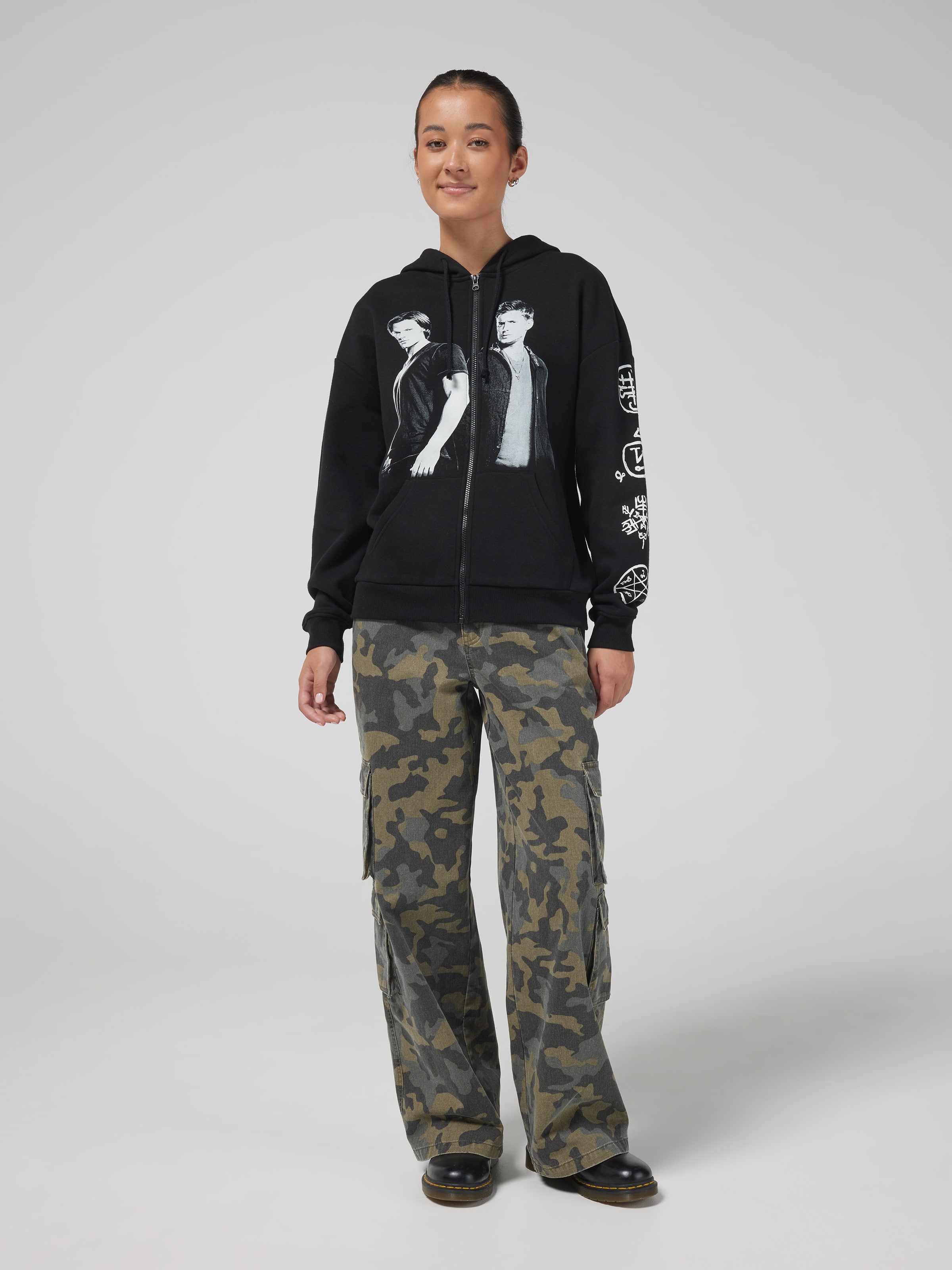 Supernatural Oversized Zip Thru