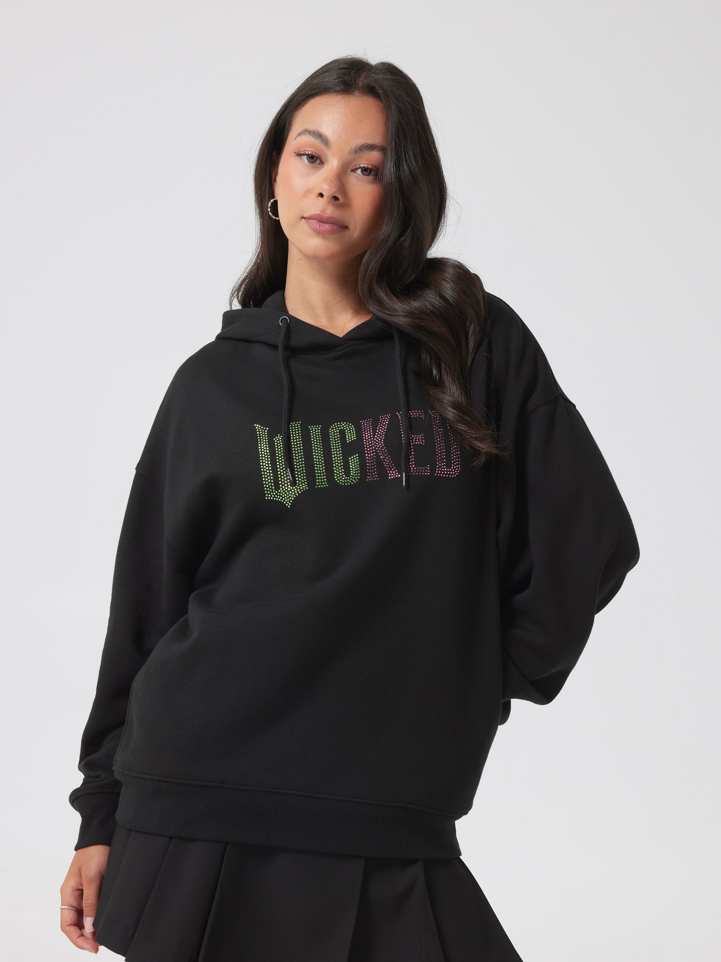 Wicked Logo Oversized Hoodie