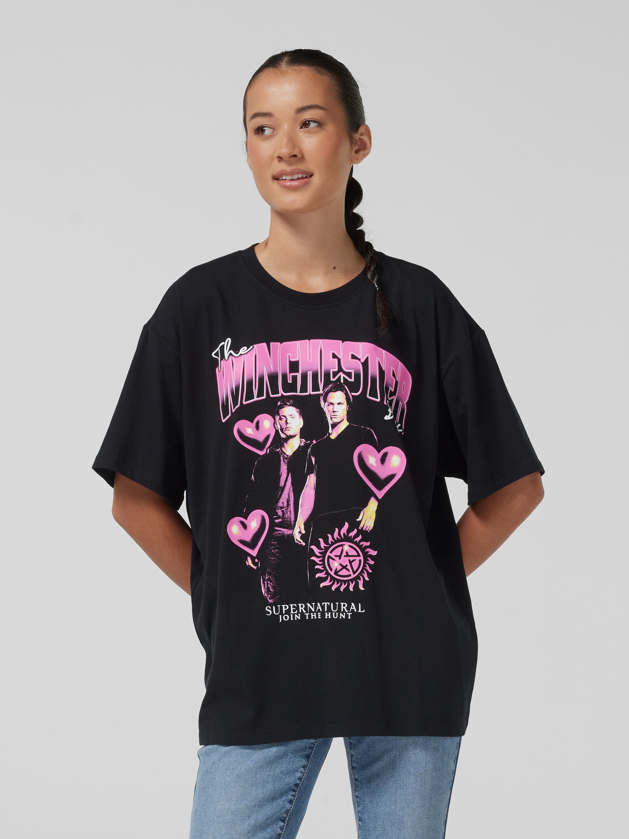 Supernatural Winchester Bros Oversized Tee