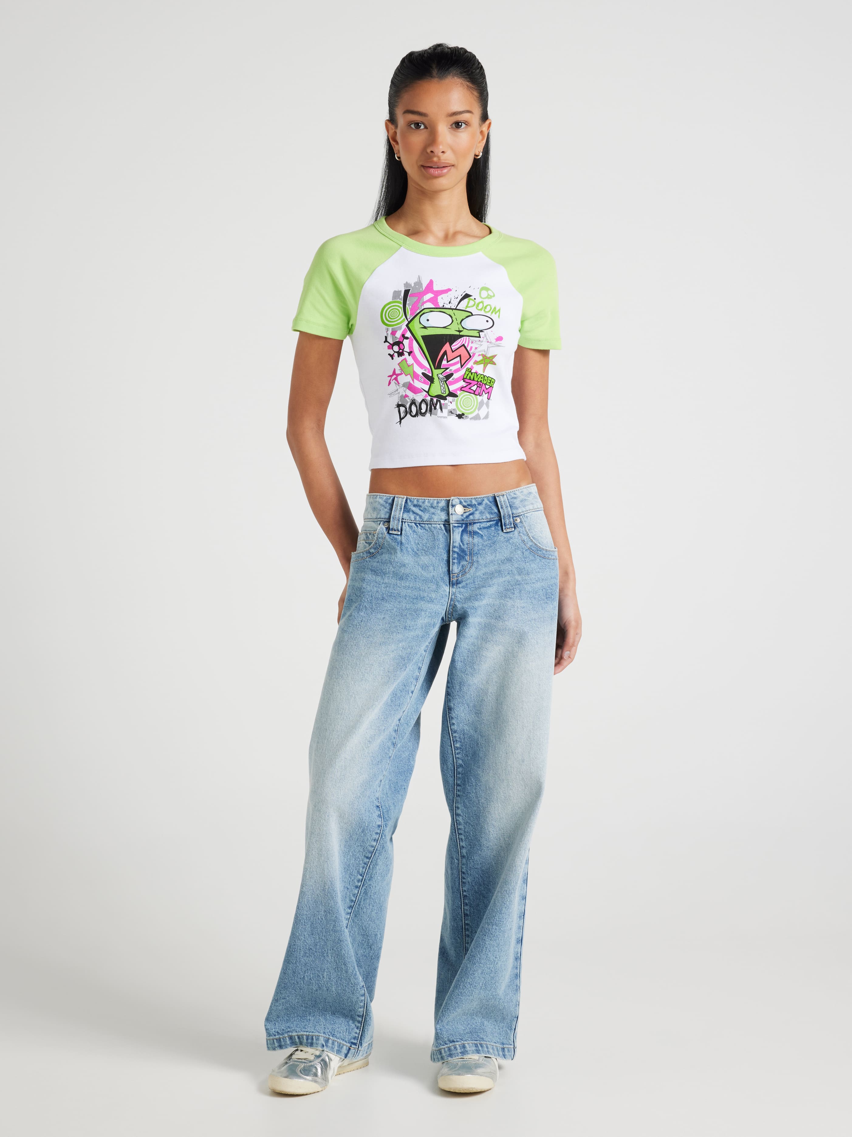 Invader Zim Baby Raglan
