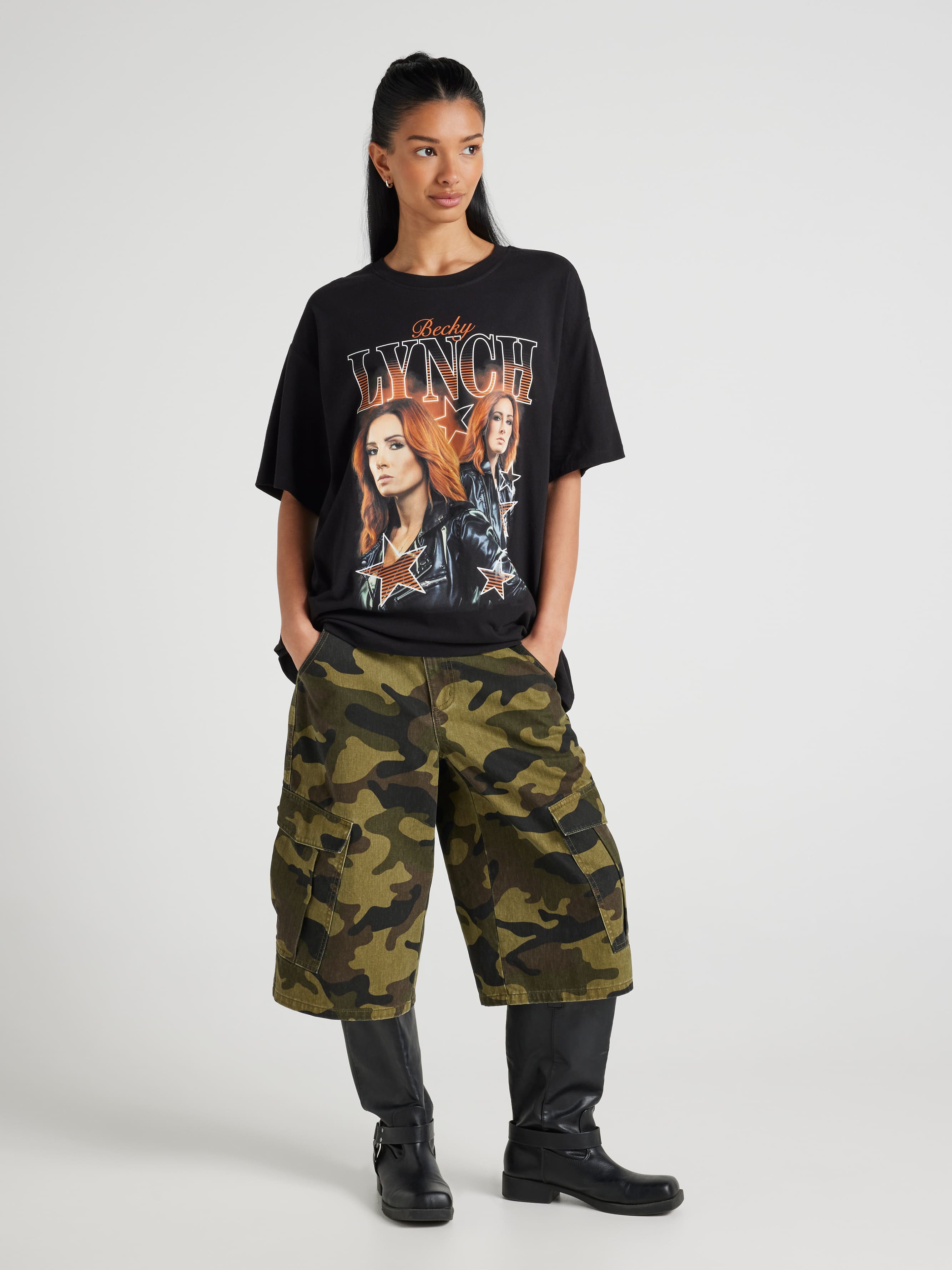 Wwe Becky Lynch Oversized Tee