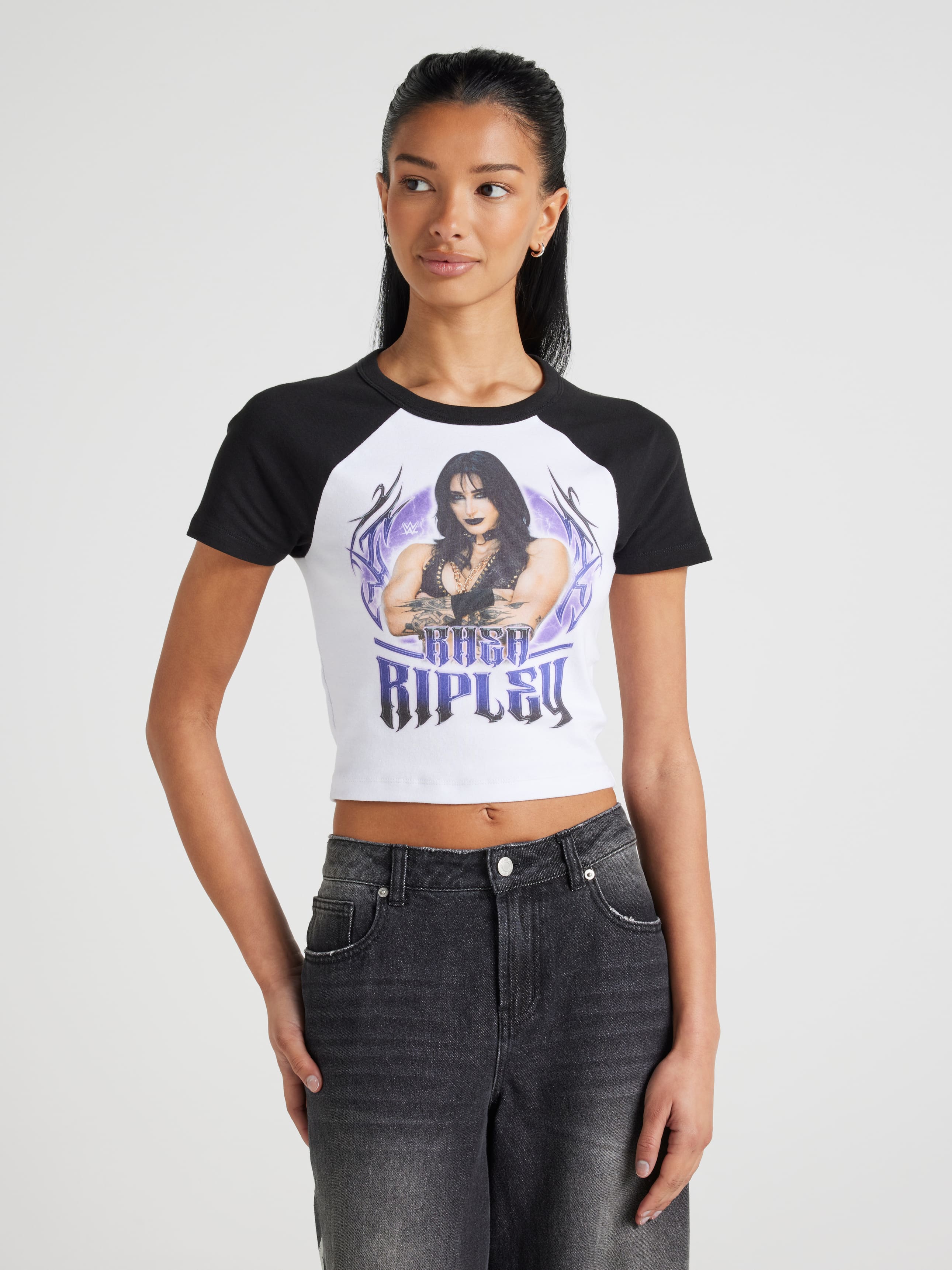 Wwe Rhea Ripley Baby Raglan Tee