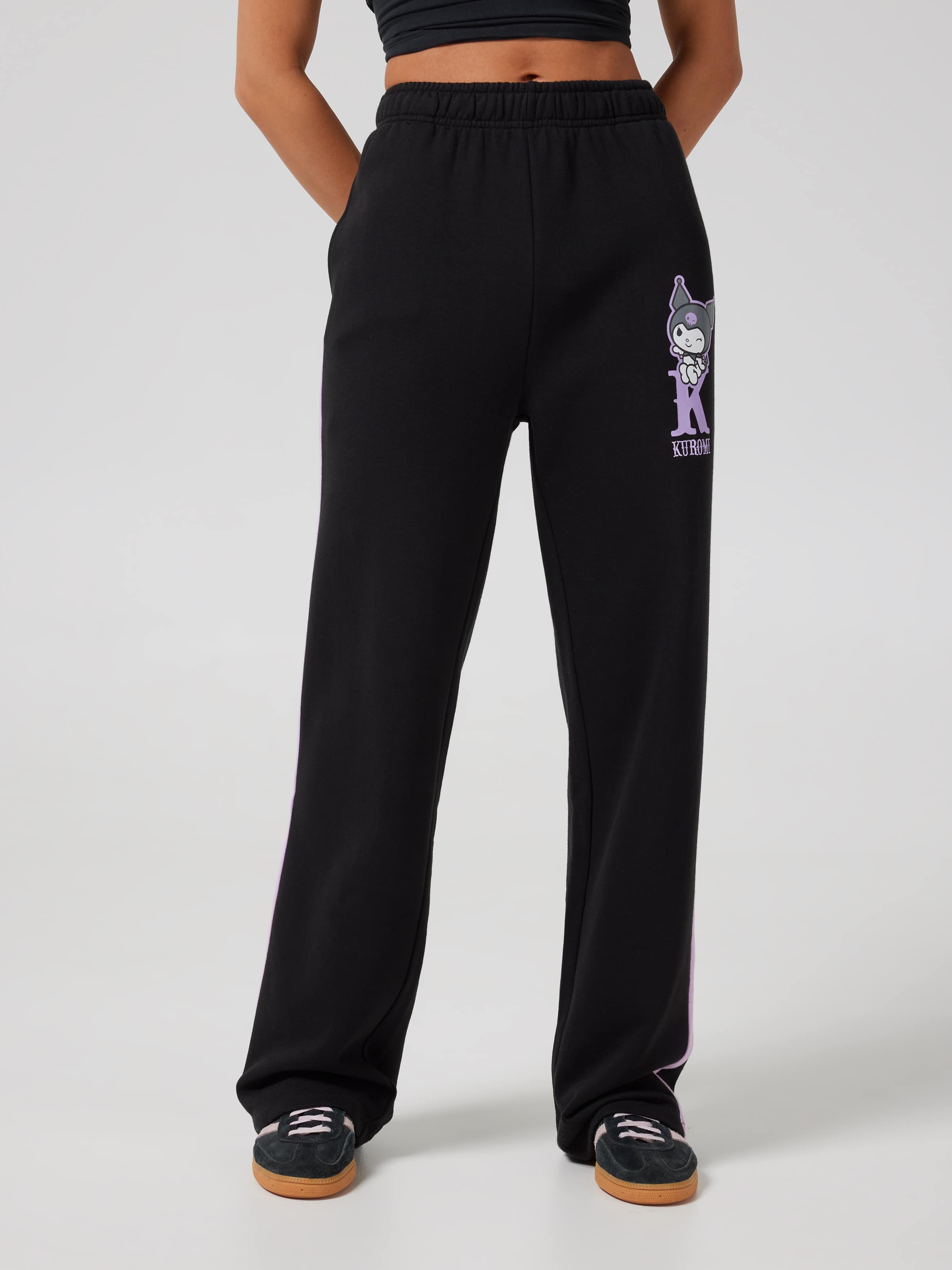 Kuromi Side Stripe Trackpant