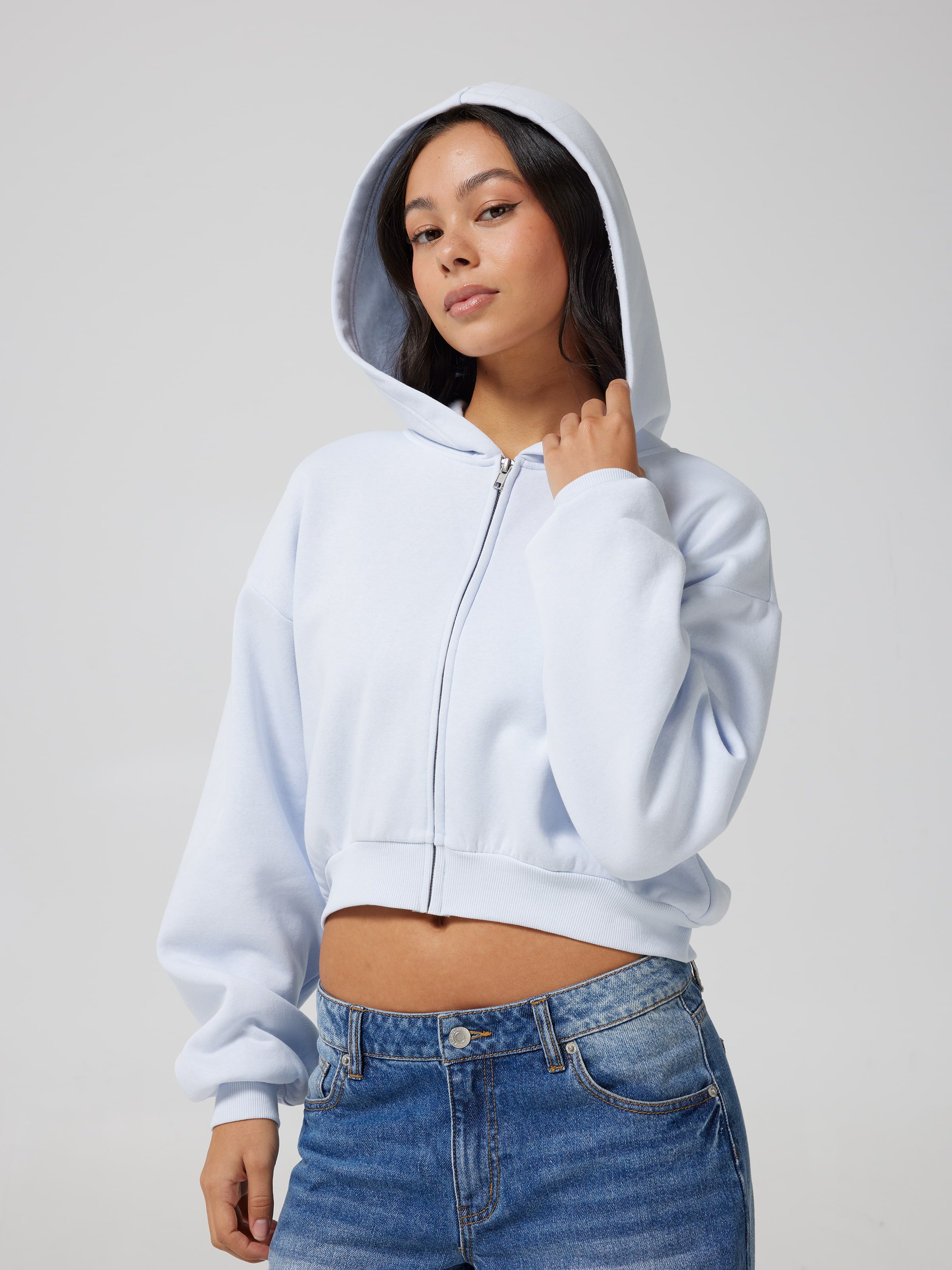Bubble Zip Thru Hoodie