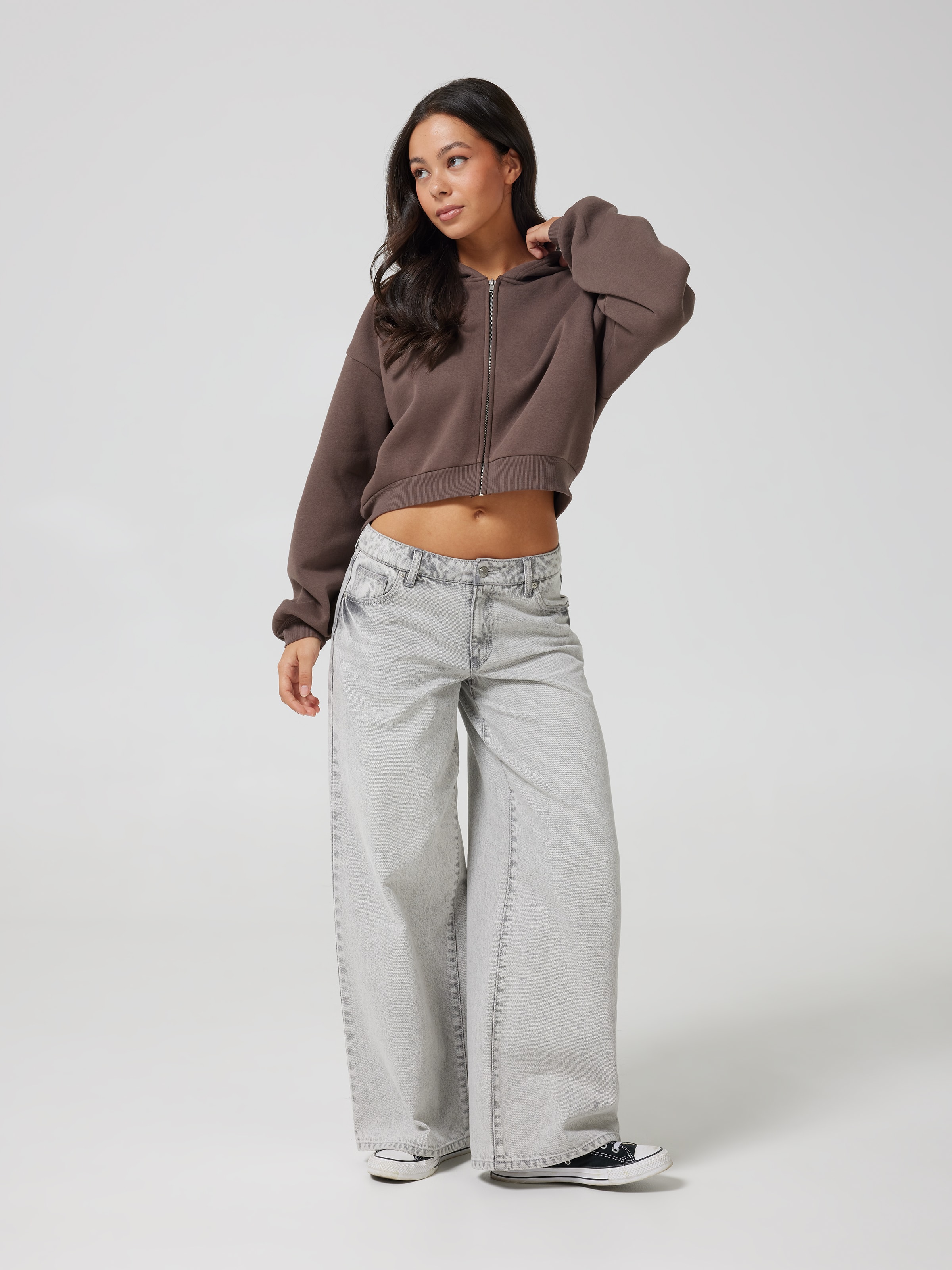 Bubble Zip Thru Hoodie