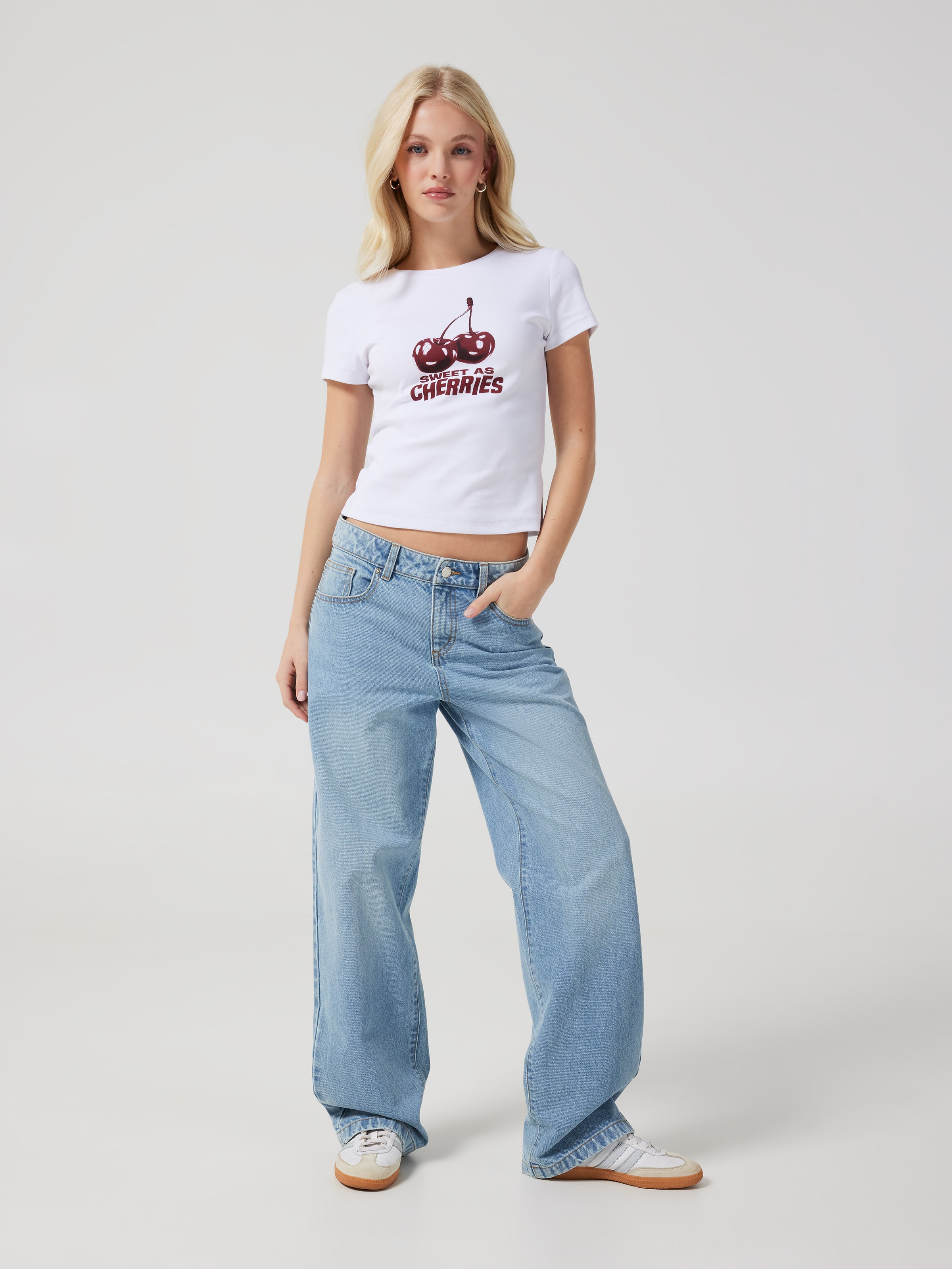 Cherry Baby Tee