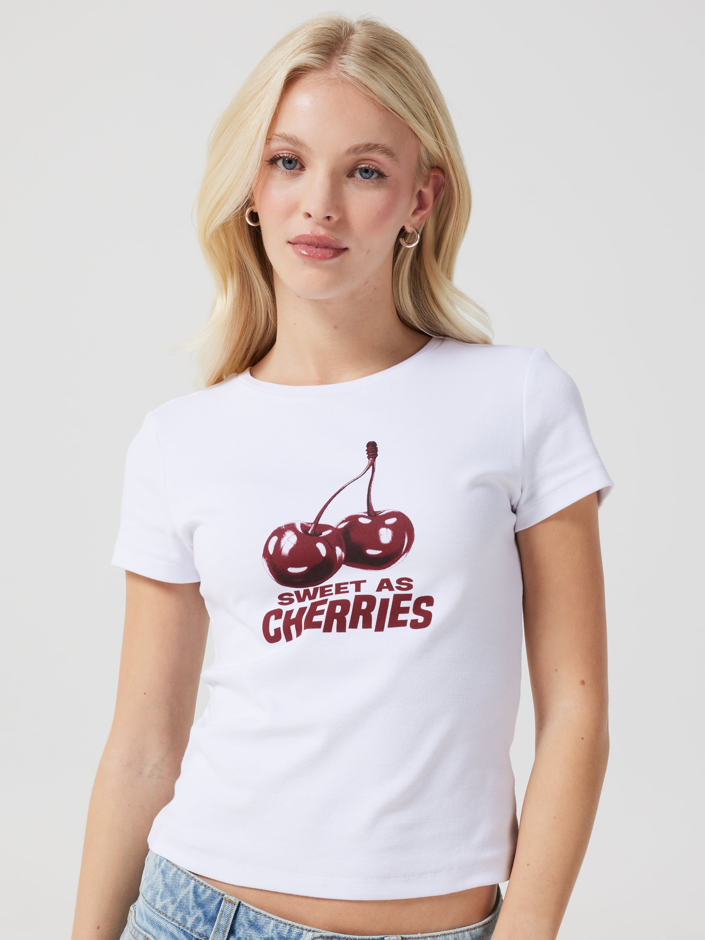 Cherry Baby Tee