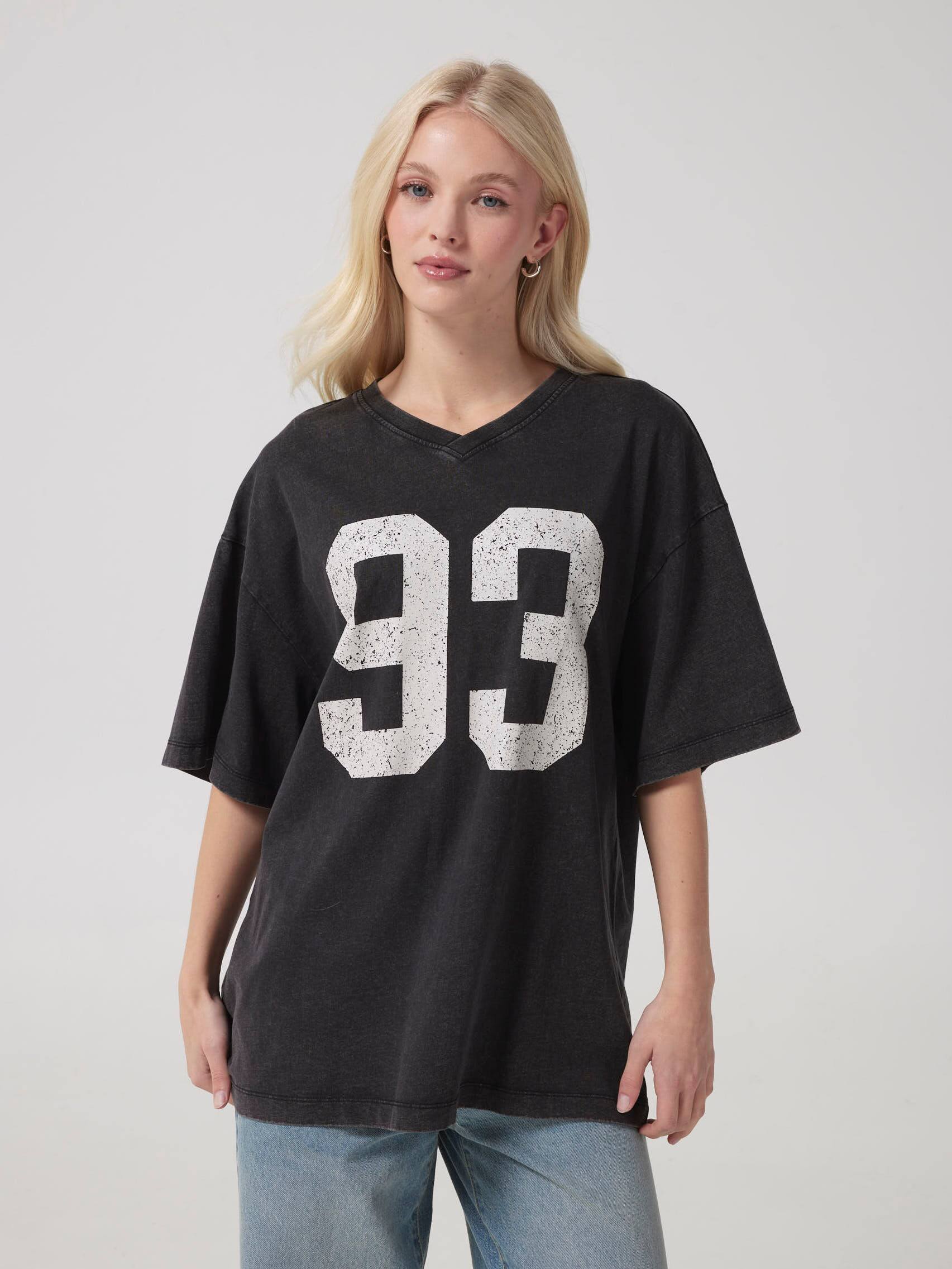 93 Jersey Oversized Tee