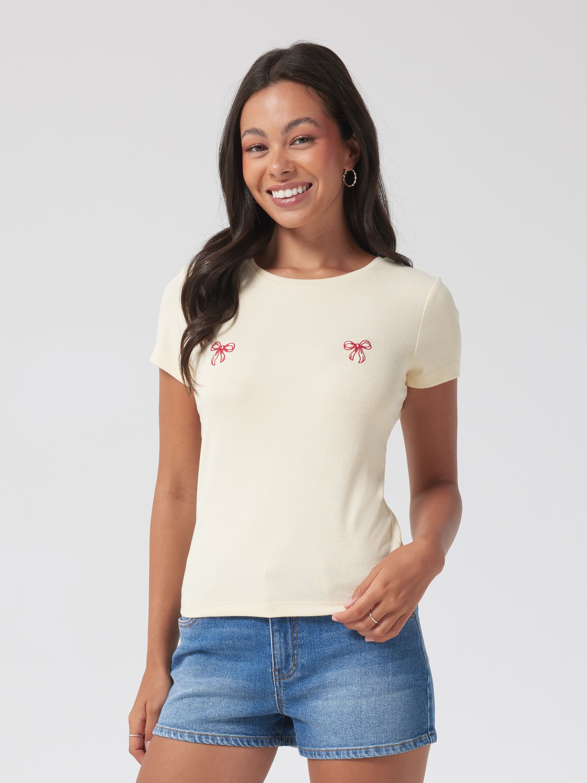 Mini Bows Baby Tee