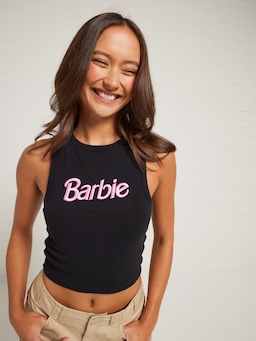 Barbie Logo Tank