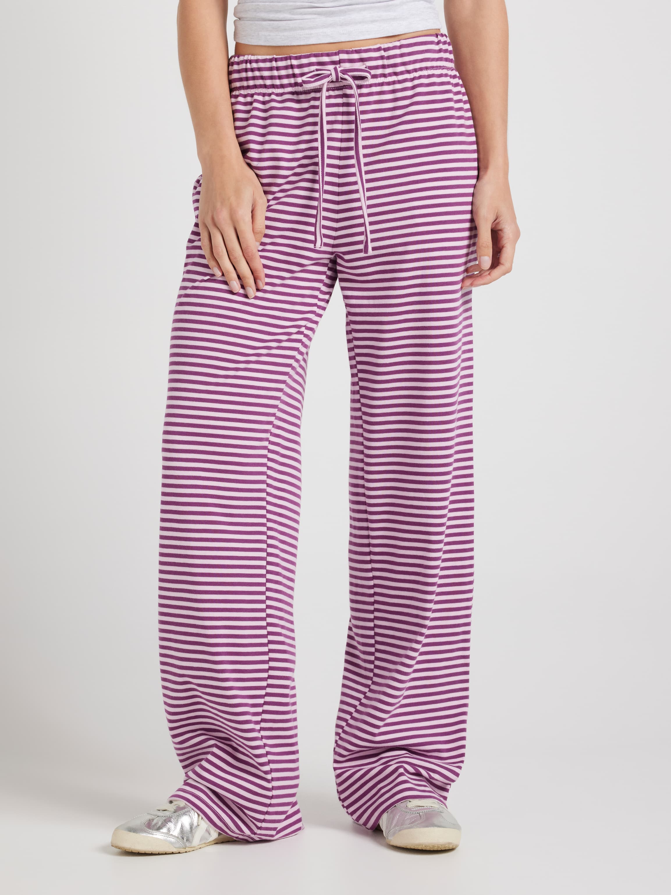 Striped Drapey Lounge Pant