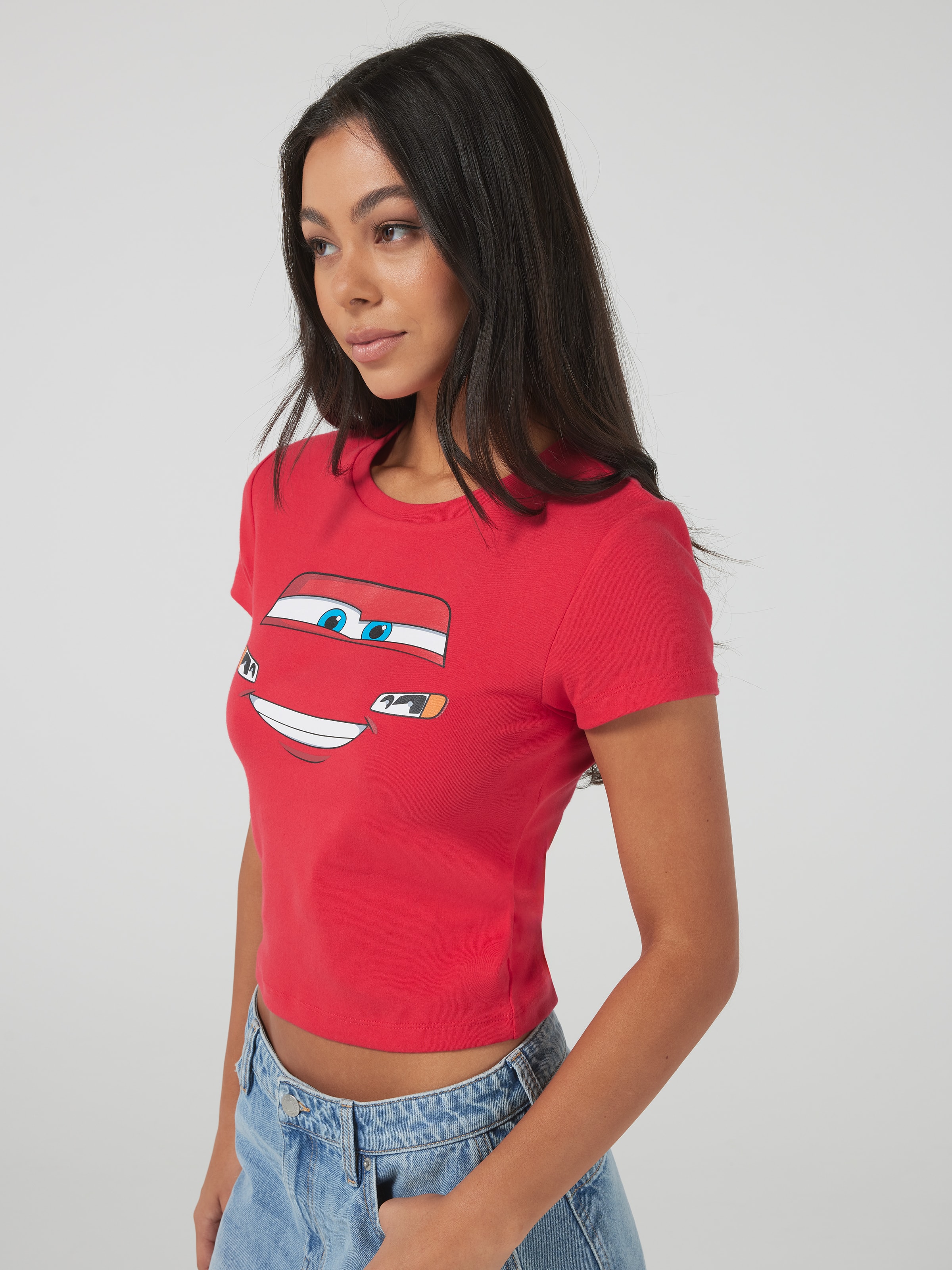 Cars Face Baby Tee