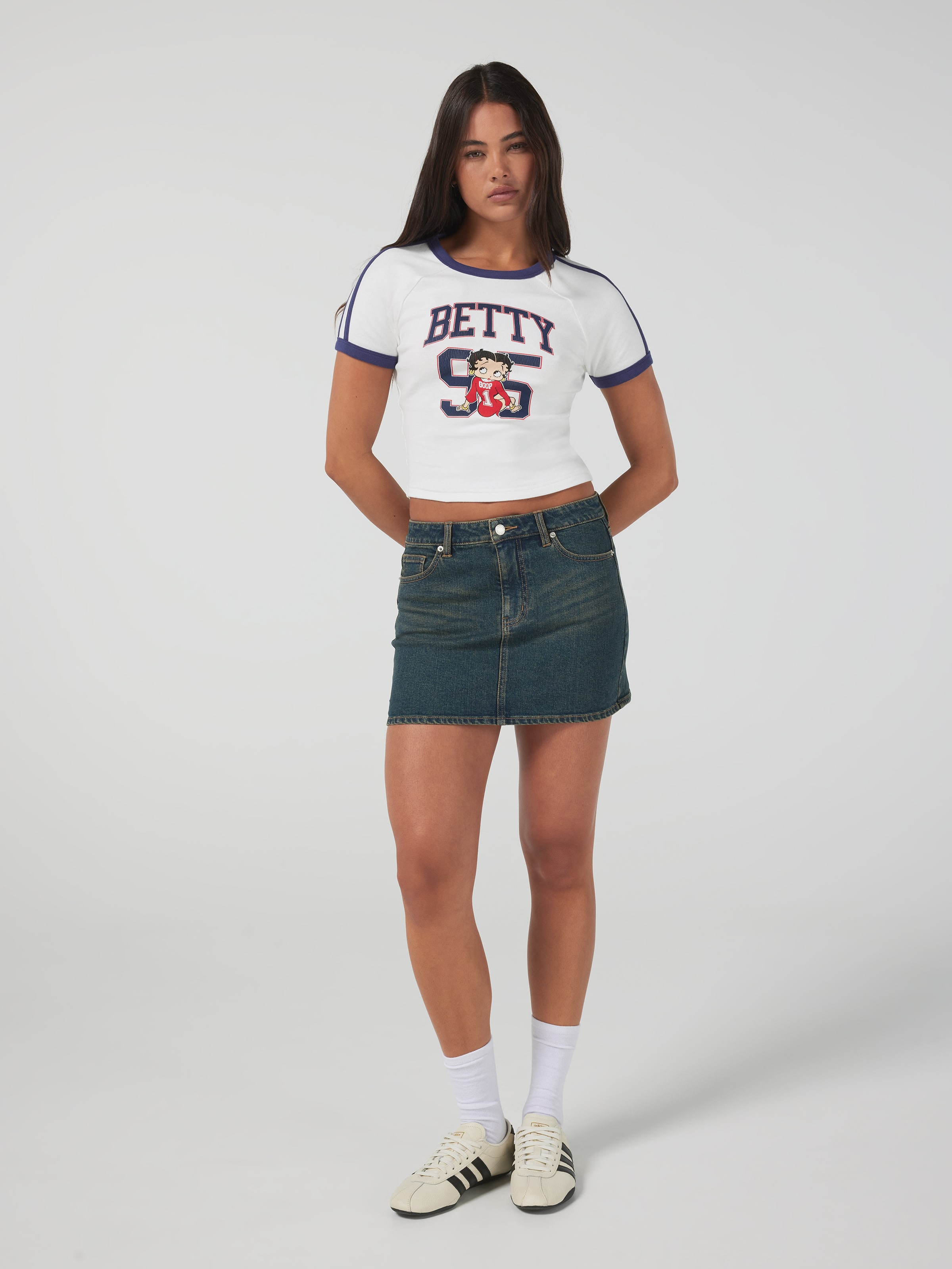 Betty Boop 95 Taped Baby Tee